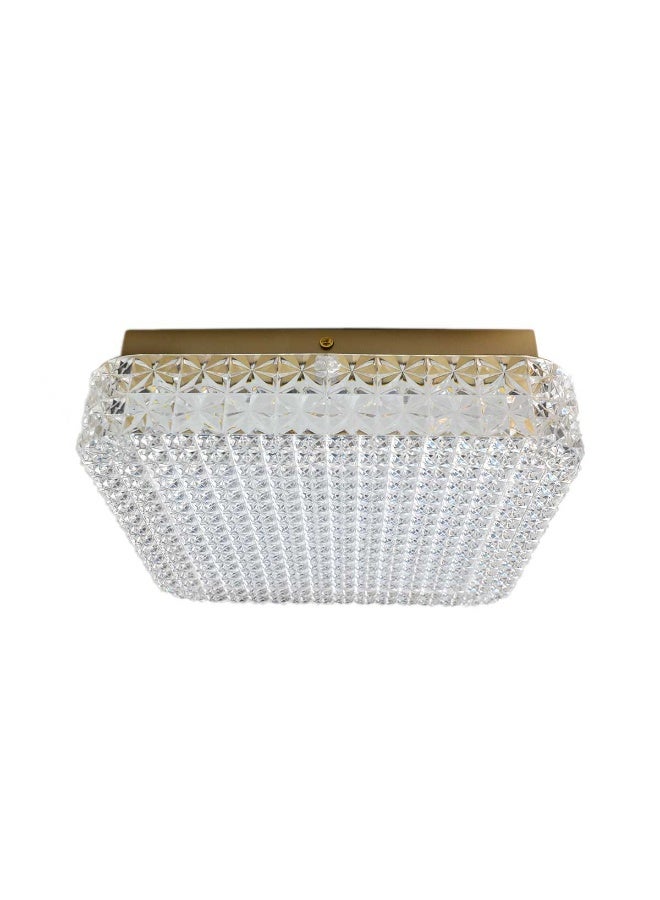 AL SALHIYA LIGHTING LED Acrylic Ceiling Light  18W Acrylic Shade,Iron Base   Size: D28cm x H9cm 4000k - Image 3
